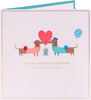 Cute Sausage Dog Design Husband Birthday Card