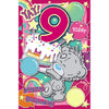 Yay 9 Today Me to You Bear 9th Birthday Card