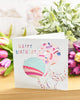 Foil Finished Balloons Pretty Birthday Card