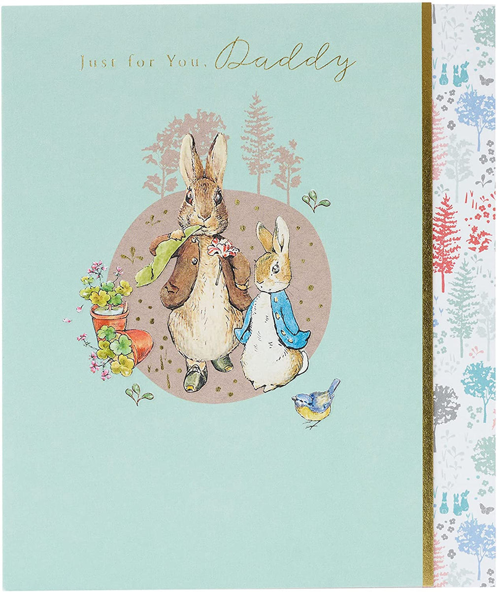 Peter Rabbit Birthday Card for Daddy – Collect Cards