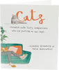 Funny Cats Humour Birthday Card