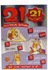 21 Today Ready To Party Birthday Card With Badge