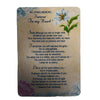 Memorial Graveside Card In Loving Memory Forever in my Heart