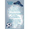 Xpress Yourself Brother Keepsake Card To A Dear Brother