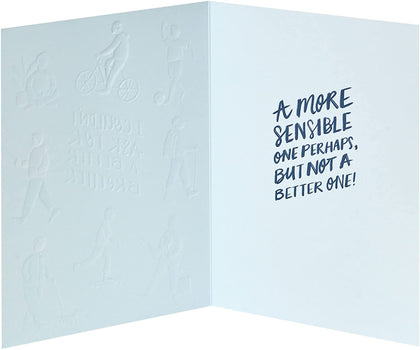 Modern Illustrations Brother Birthday Card