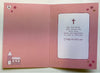 On Your Baby Girls Christening Day Congratulation Card