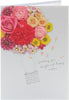 Floral Hot Air Balloon Into The Meadow Range Birthday Card