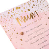 Mum from Both of Us Contemporary Foil Finished Mother's Day Card