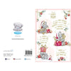 Bear Wrapping Gift Mum Christmas Card