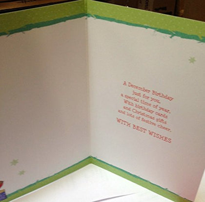 Enjoy Your December Birthday Card
