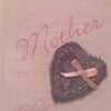 Mother's Day Heart With Bow Handmade Lovely Card By Second Nature