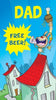 Funny Father'S Day Greeting Card Free Beer