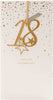 Gold Foil Stars with Keepsake 18th Birthday Card