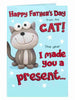 From The Cat Father's Day Card