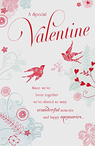 Happy Memories In Love Sentimental Verse Valentine's Day Card
