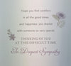 Loss of Mum Nice Verse Sympathy Card