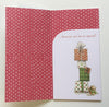 Teddy & Presents Christmas Money Wallet Card