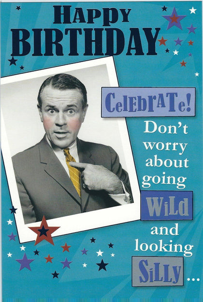 Wild And Silly Witty Words Birthday Card