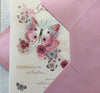 Butterfly Design Grandma Birthday Greeting Card