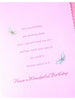 Friend Happy Birthday 3D Handmade Butterflies Card