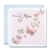 Beautiful Mum Handmade Luxury Crystals & Glitter Mother's Day Card Large