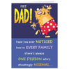 HEY DAD! Father's Day Humour Funny Card