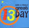 Happy Birthday 13th Birthday Greeting Card