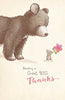 Big Bear Great Big Thanks Cute Thank You Card