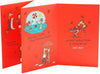 For The One I Love Romantic 3 Fold Valentine's Day Card