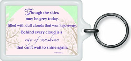 Don't Give up Sentimental Keyring