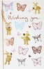 Birthday Card Boofle With Colourful Butterflies
