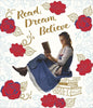 Beauty And The Beast Belle Read, Dream, Believe Greeting Card