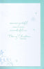 Mum & Dad Traditional Christmas Greeting Card Luxury Embellished Cards