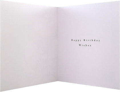 Classic Floral Design Birthday Card 