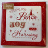 Pack of 6 Wishing You Peace Joy and Harmony Christmas Cards