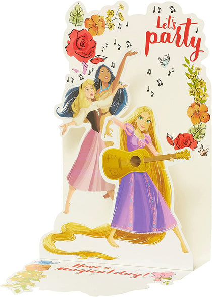 Disney Princess Pop Up Birthday Card