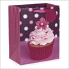 Large Gift Bag Sweet Treat Large Happy Birthday Bag With Ribbon Handles & Attached Gift Tag