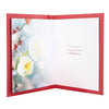 Christmas Wish for Wife Traditional Ribbon and Bow Card Red
