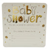 Pack of 10 Luxury Baby Shower Invitation Card Sheets