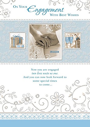 Congratulations To Both of You Nice Verse Engagement Card