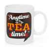 Back Chat 13 fl oz 369 ml Anytime is Tea Time Ceramic Mug