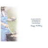 Man Cooking Bbq Birthday Celebrations Card