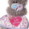 7" Holding Floral Blanket Me To You Bear