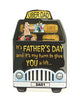 Uber Dad Fun Taxi Shaped Father's Day Card