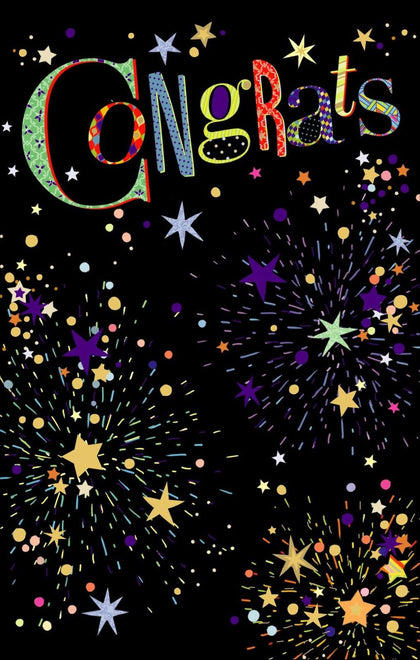 Congrats Greeting Card it's time to celebrate!