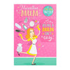 Mum Hallmark Cute Humour Mother's Day Card 'The Best Badge' New Medium