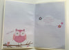 Goddaughter Cute Pink Owl Birthday Card