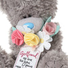 For Girlfriend Tatty Teddy Holding Flowers Me to You Bear