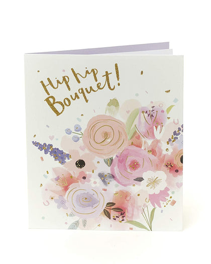 Congratulations on Your Wedding Day Card Hip Hip Bouquet!