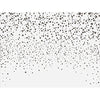 White And Silver Glitter Polka Dot Celebrate an All Occasion Medium Gift Bag